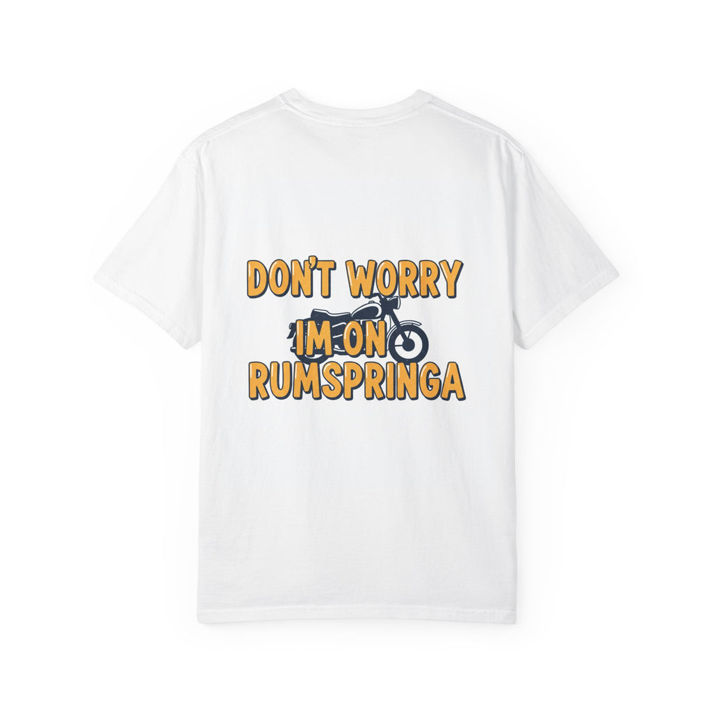 Amish Mafia Graphic T-Shirt — "Don't Worry I'm on Rumspringa" Motorcycle Tee