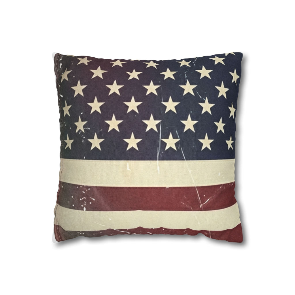 Spun Polyester Square Pillowcase