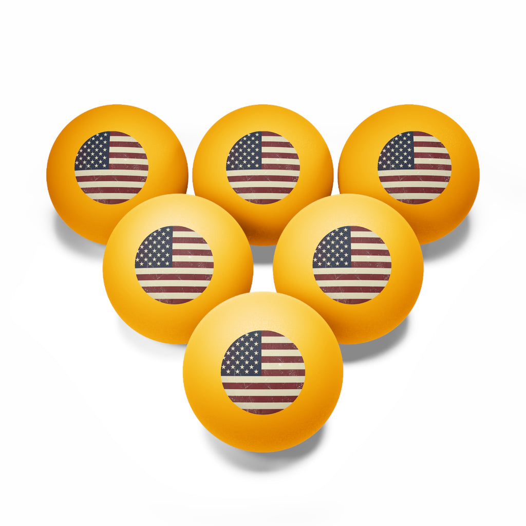 Ping Pong Balls, 6 pcs
