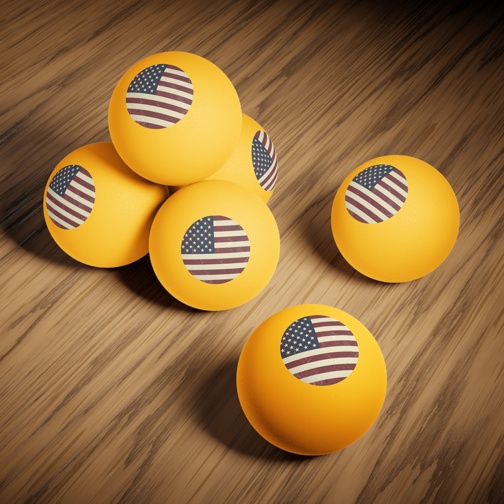 Ping Pong Balls, 6 pcs
