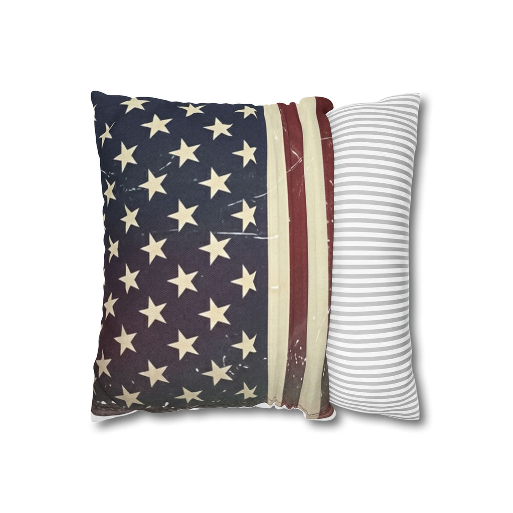 Spun Polyester Square Pillowcase
