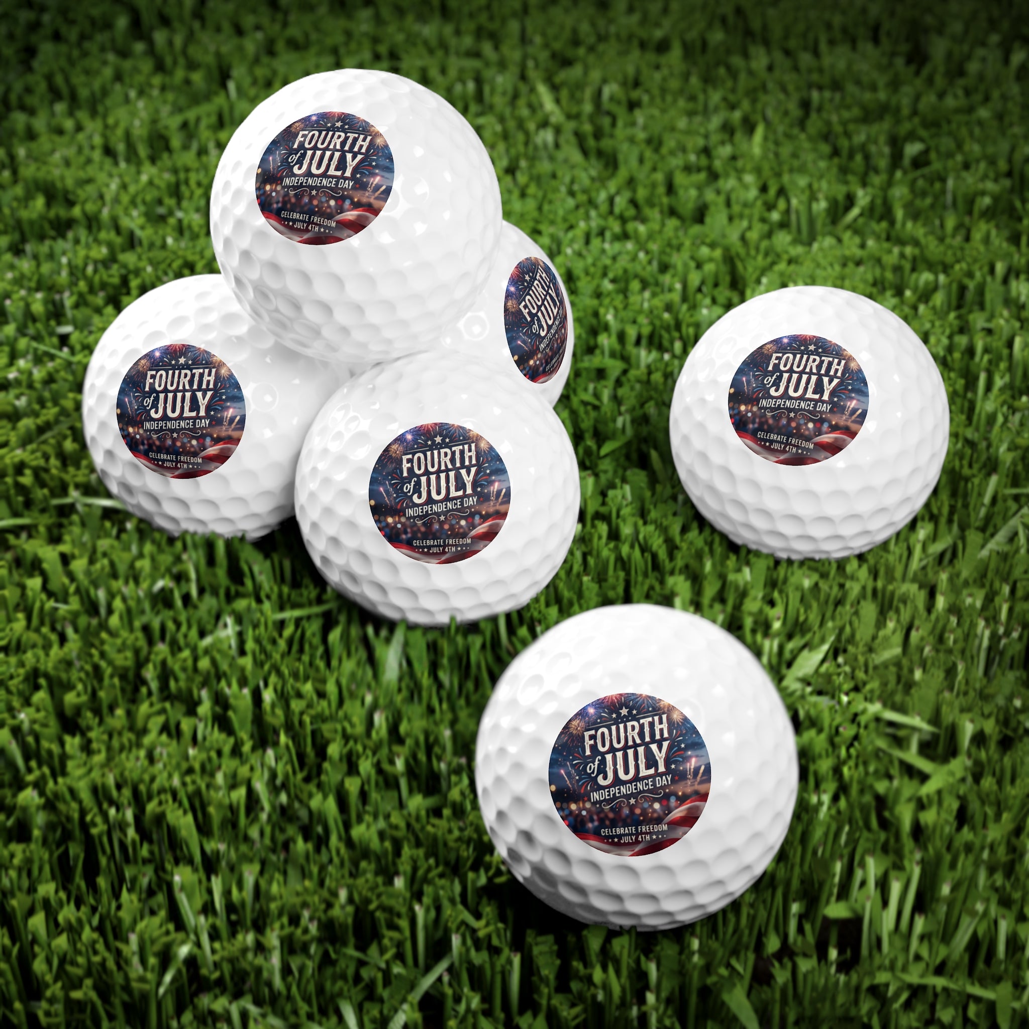 Golf Balls, 6pcs