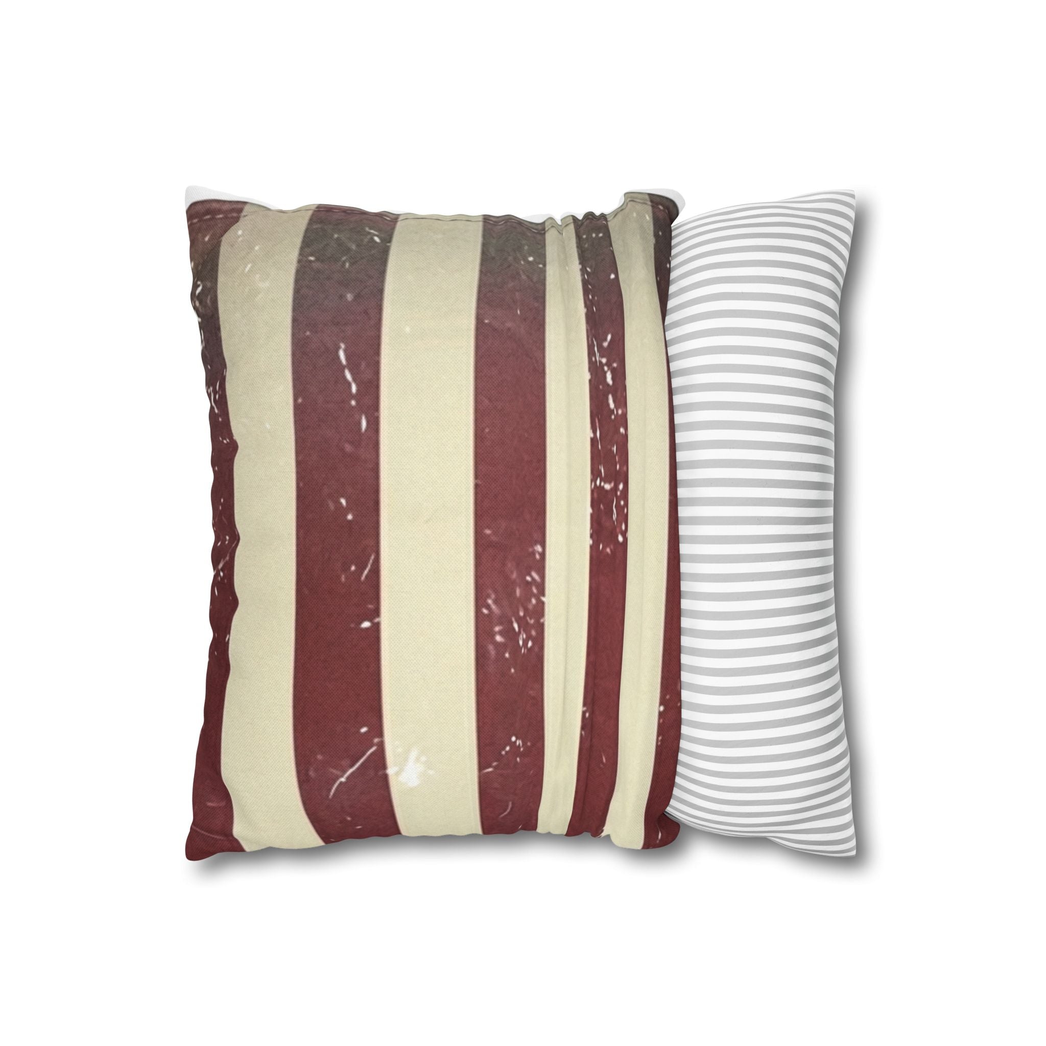 Spun Polyester Square Pillowcase