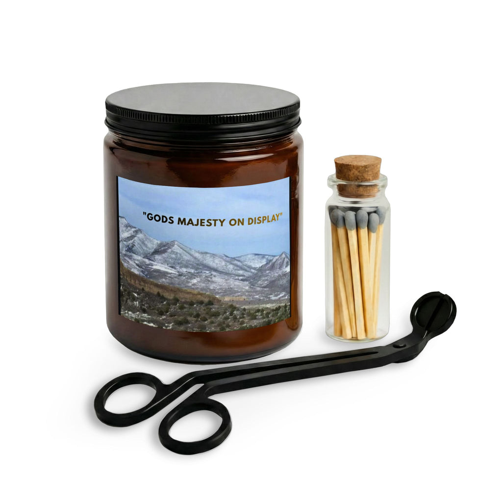 Candle Set with Matches and Wick Trimmer