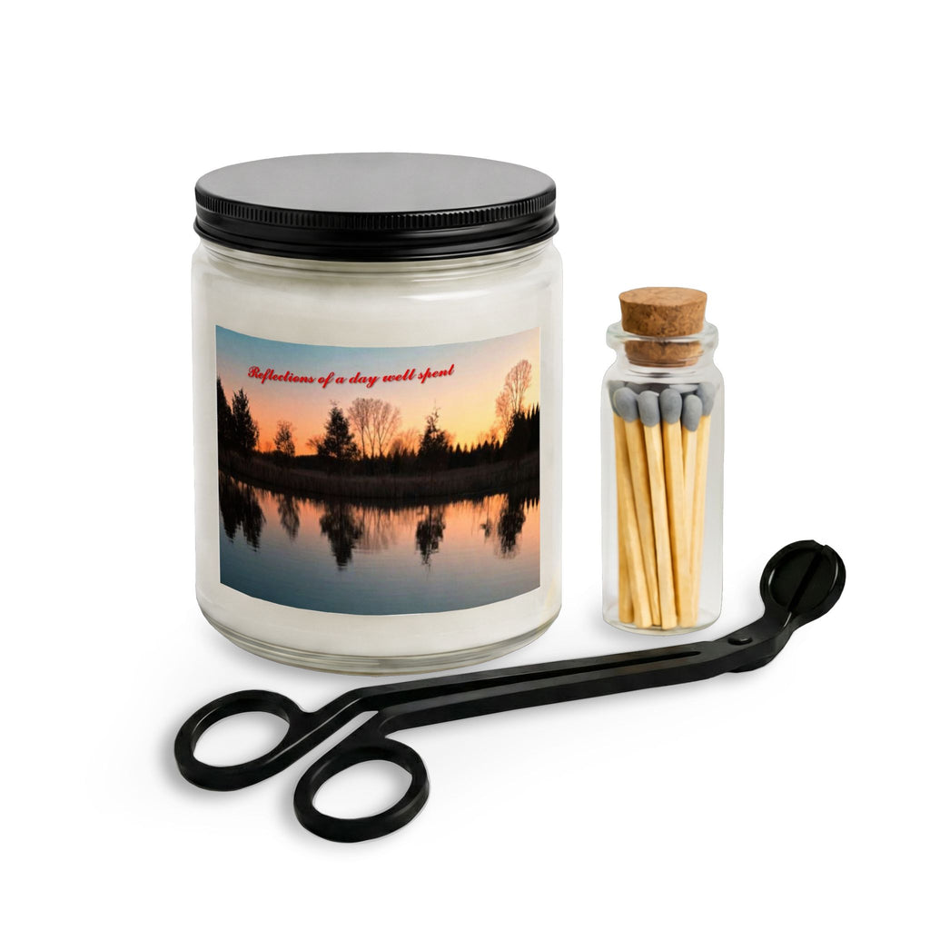 Candle Set with Matches and Wick Trimmer